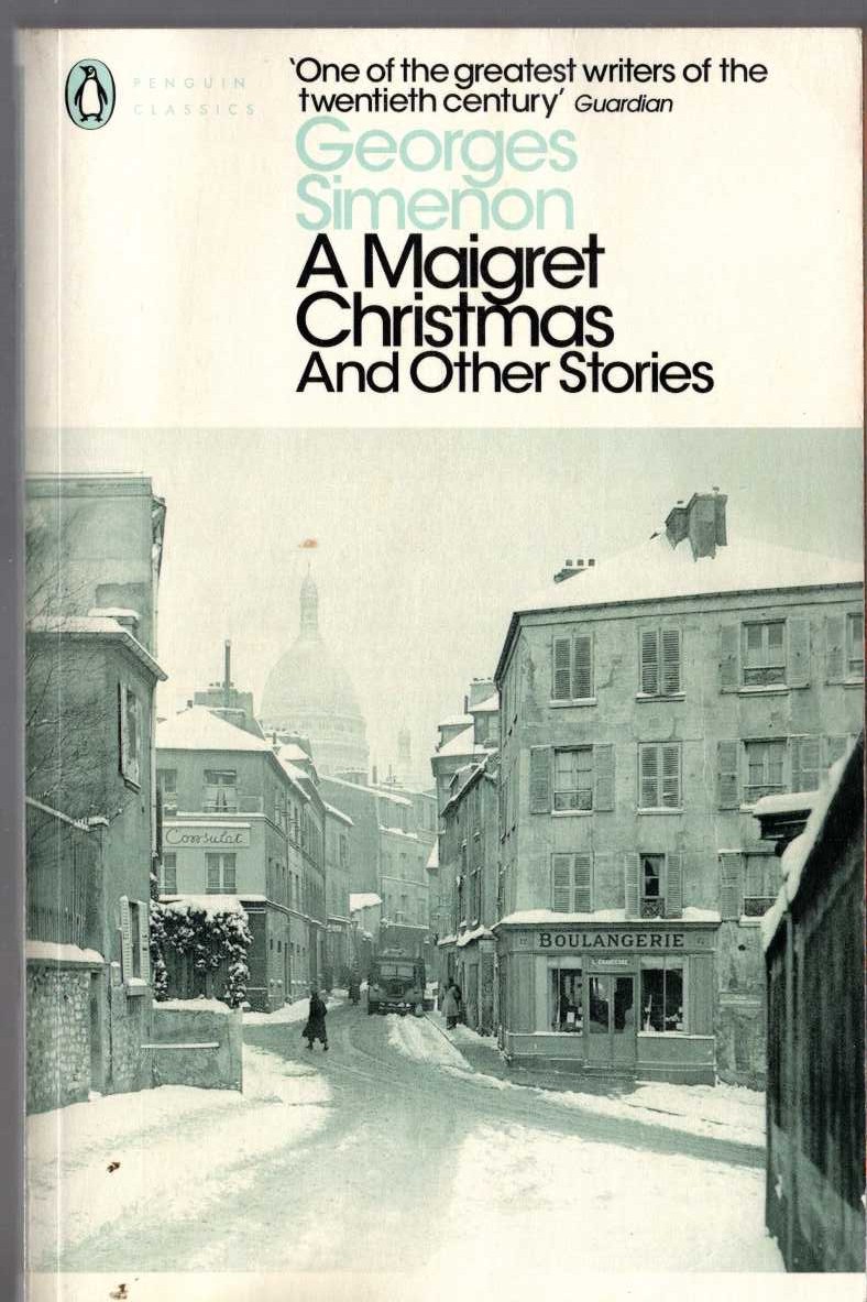 Georges Simenon  A MAIGRET CHIRSTMAS and Other Stories front book cover image