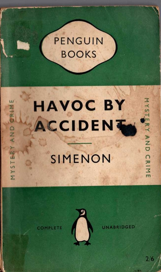 Georges Simenon  HAVOC BY ACCIDENT front book cover image