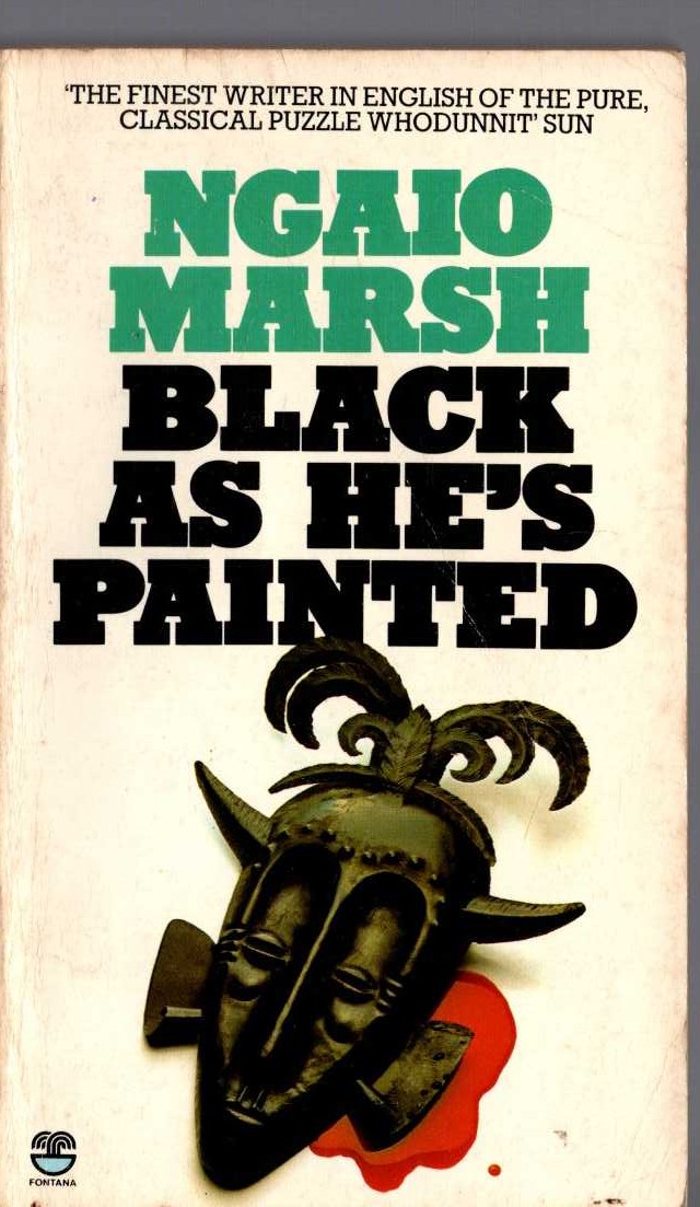 Ngaio Marsh  BLACK AS HE'S PAINTED front book cover image