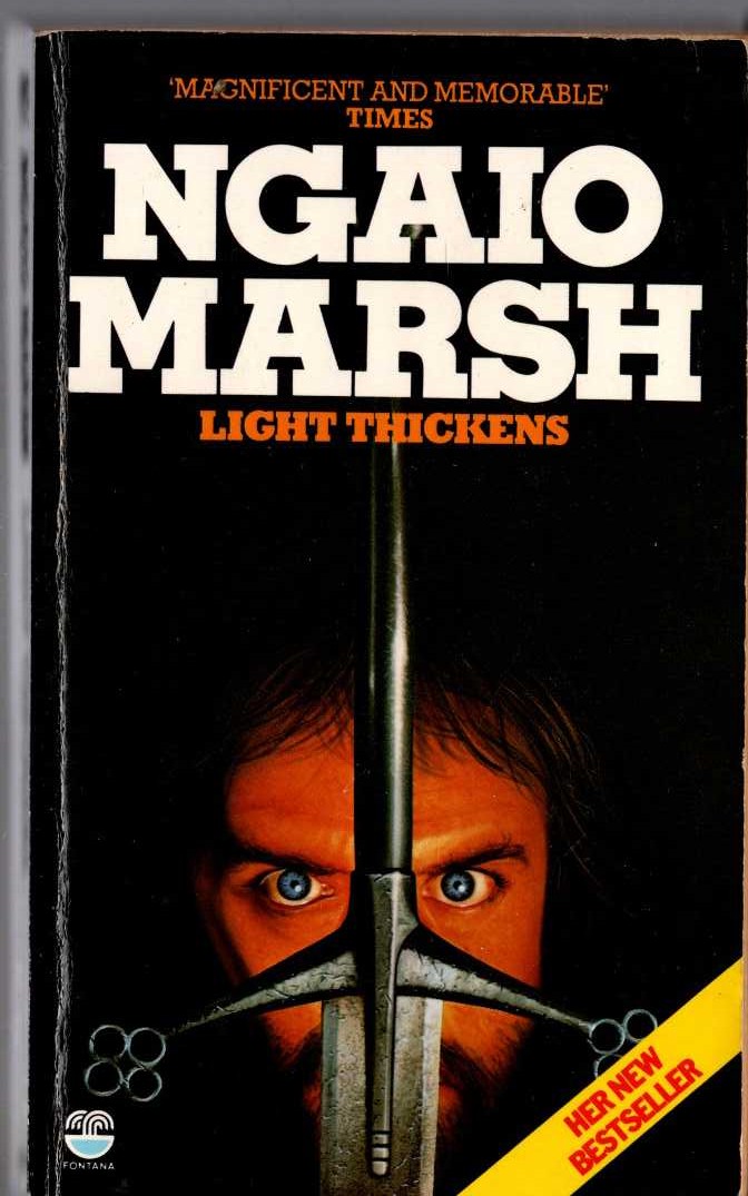 Ngaio Marsh  LIGHT THICKENS front book cover image