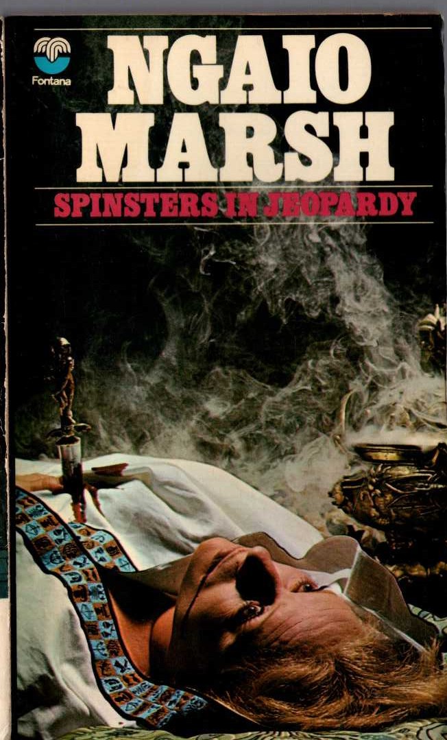 Ngaio Marsh  SPINSTERS IN JEOPARDY front book cover image
