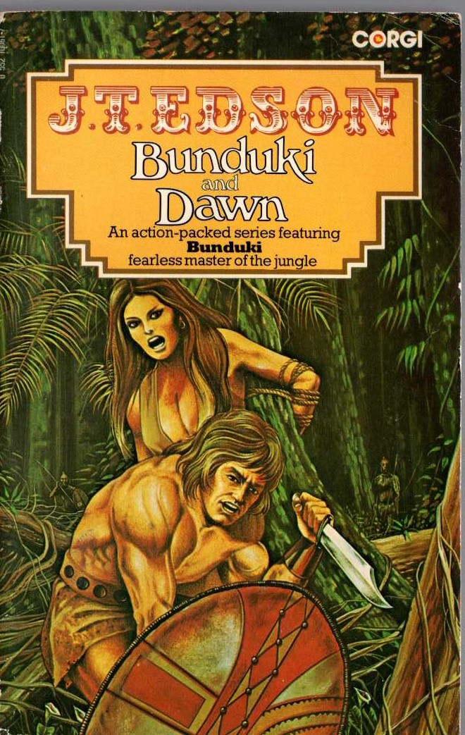 J.T. Edson  BUNDUKI AND DAWN front book cover image