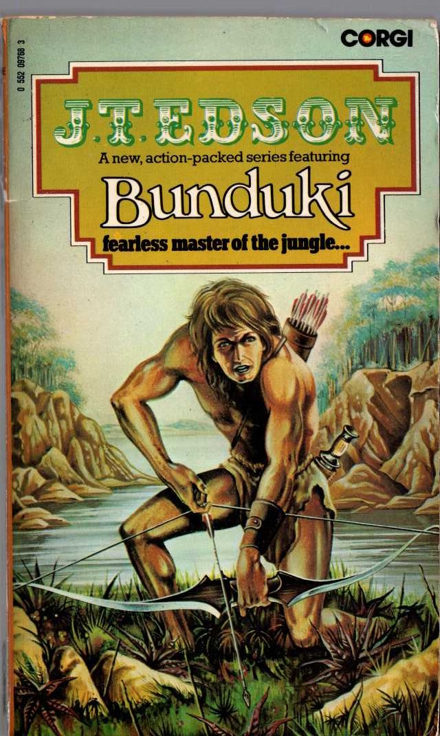 J.T. Edson  BUNDUKI front book cover image