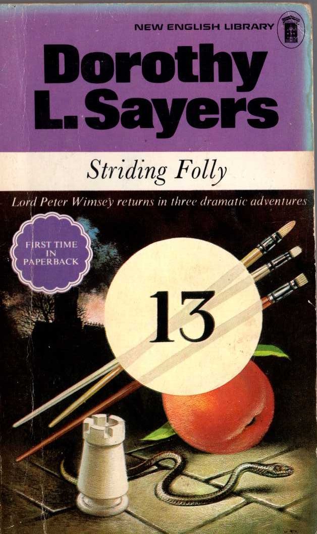 Dorothy L. Sayers  STRIDING FOLLY front book cover image