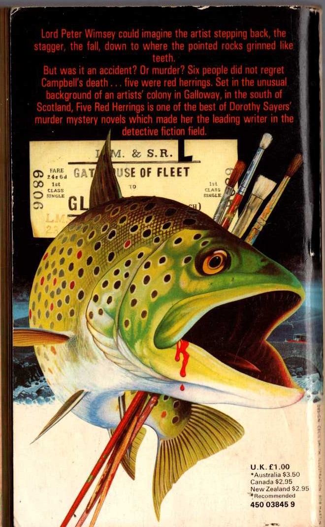 Elinor M. Brent-Dyer  JOEY GOES TO THE OBERLAND magnified rear book cover image