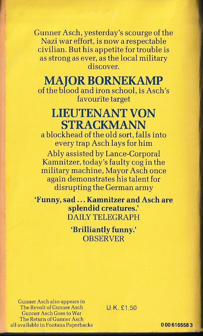 Max Brand BORDER GUNS<BR>
 . .Warner (US) rpt.N/D rear cover image