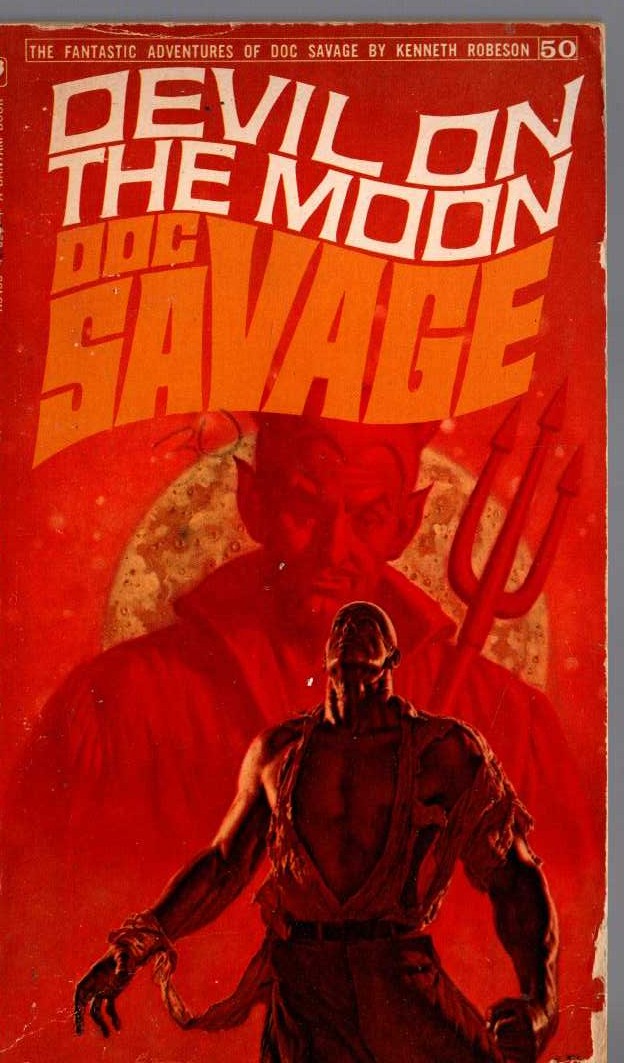 Kenneth Robeson  DOC SAVAGE: DEVIL ON THE MOON front book cover image