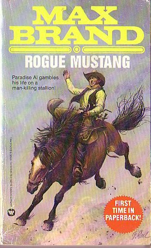 Max Brand  ROGUE MUSTANG front book cover image