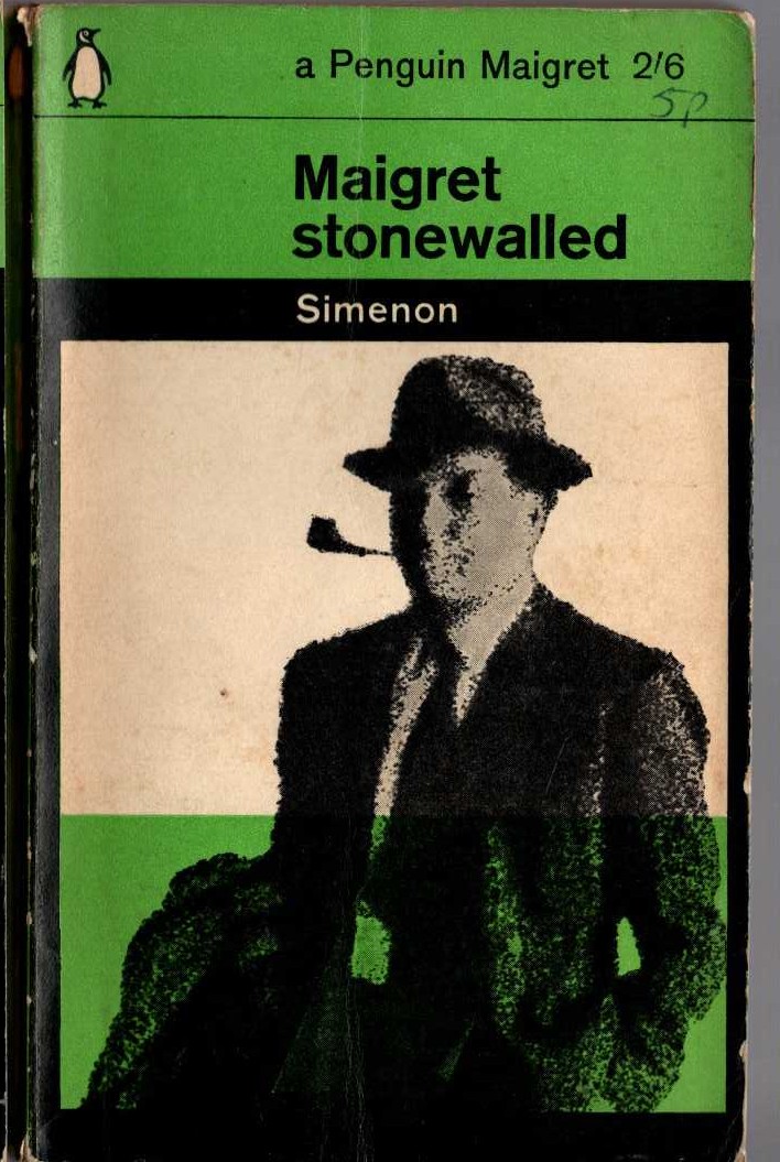 Georges Simenon  MAIGRET STONEWALLED front book cover image