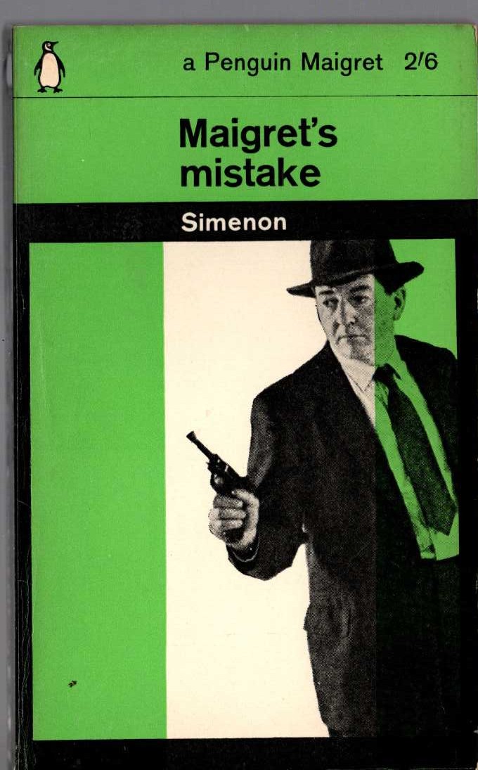 Georges Simenon  MAIGRET'S MISTAKE front book cover image