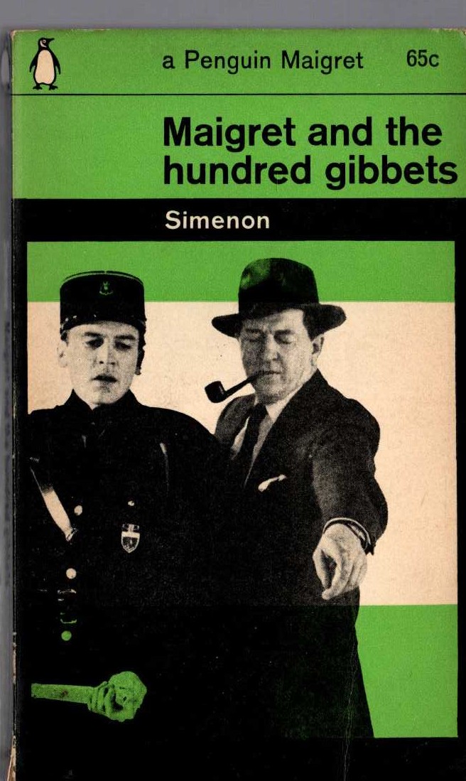 Georges Simenon  MAIGRET AND THE HUNDRED GIBBETS front book cover image