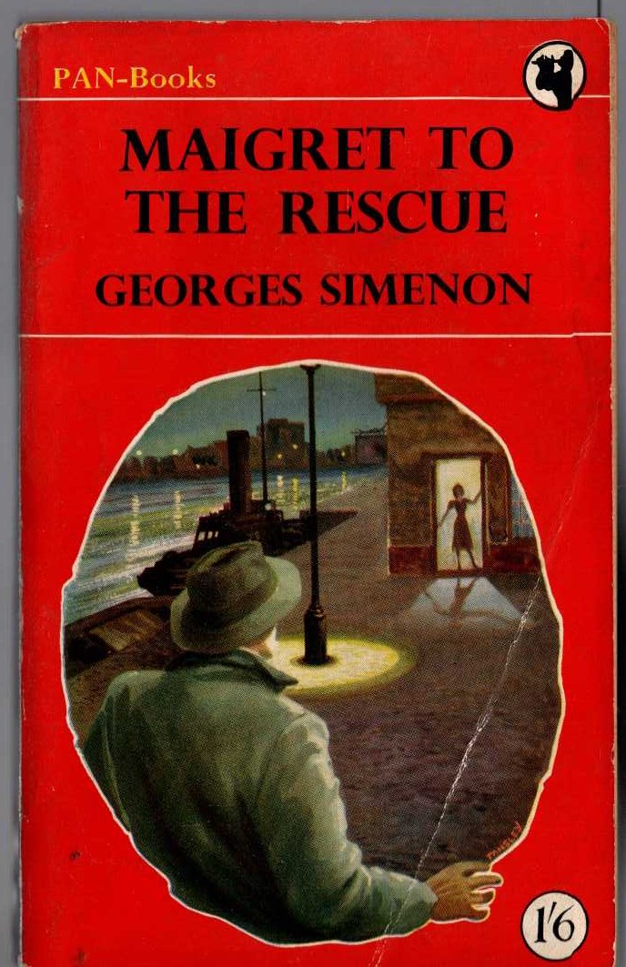 Georges Simenon  MAIGRET TO THE RESCUE front book cover image
