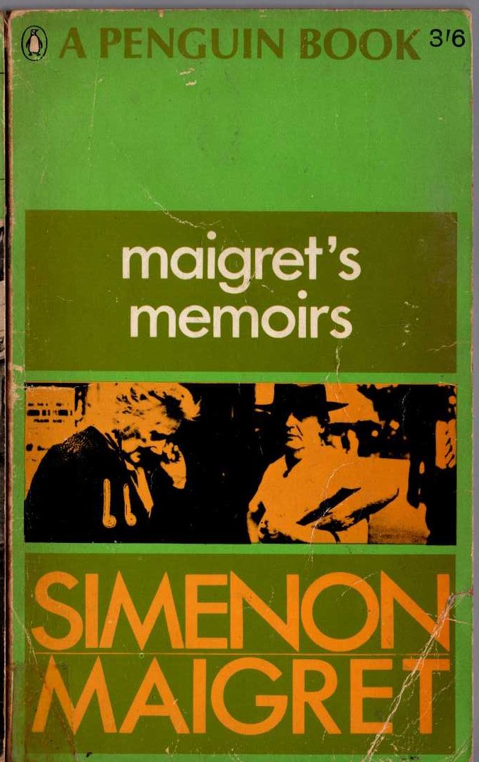 Georges Simenon  MAIGRET'S MEMOIRS front book cover image