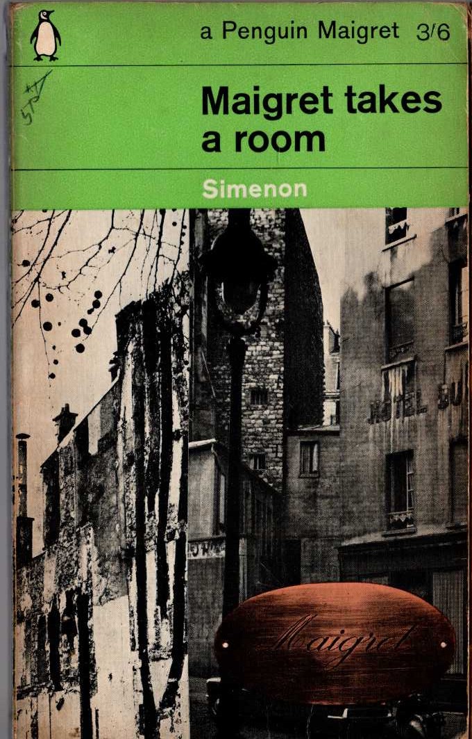 Georges Simenon  MAIGRET TAKES A ROOM front book cover image