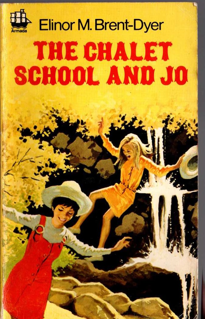 Elinor M. Brent-Dyer  THE CHALET SCHOOL AND JO front book cover image