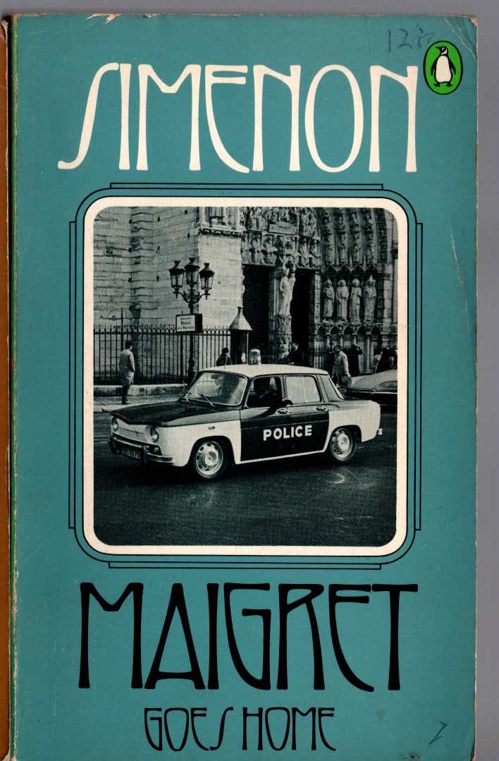 Georges Simenon  MAIGRET GOES HOME front book cover image