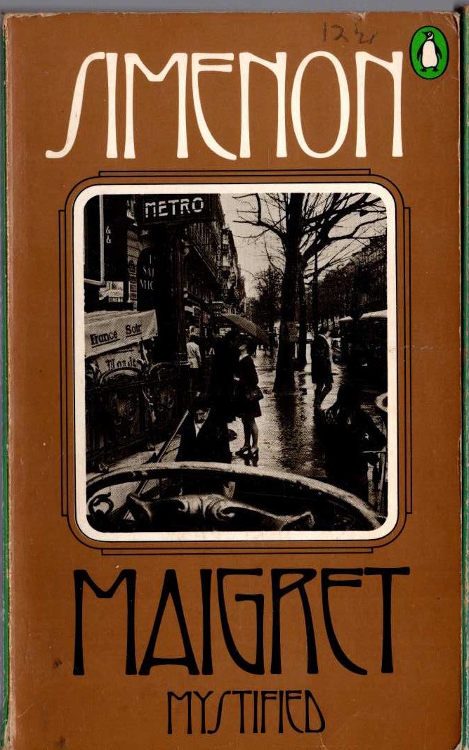 Georges Simenon  MAIGRET MYSTIFIED front book cover image