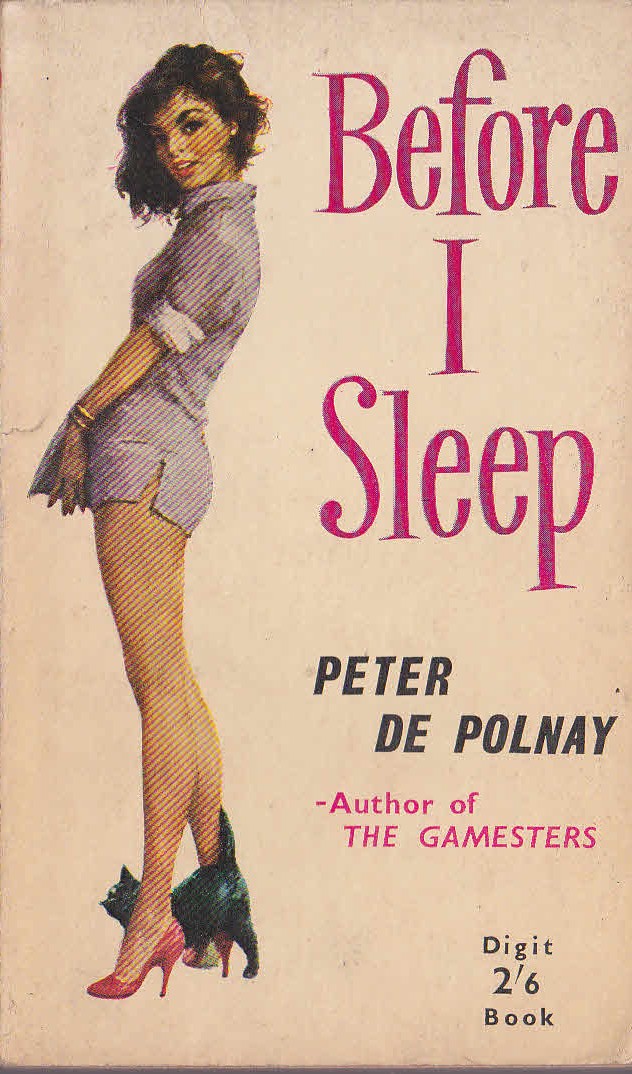 Peter de Polnay  BEFORE I SLEEP front book cover image