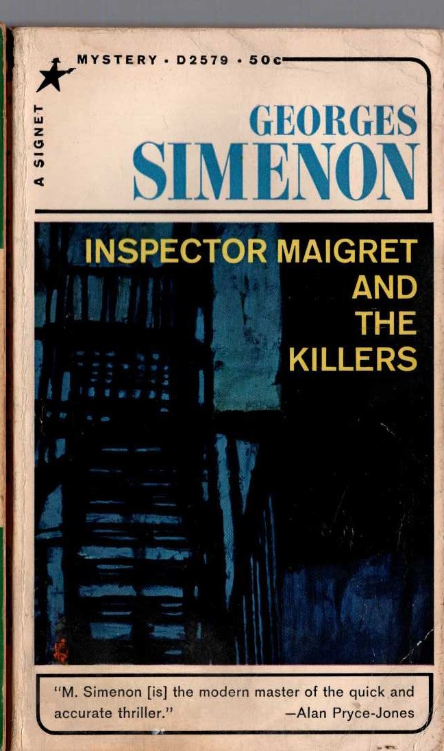 Georges Simenon  INSPECTOR MAIGRET AND THE KILLERS front book cover image