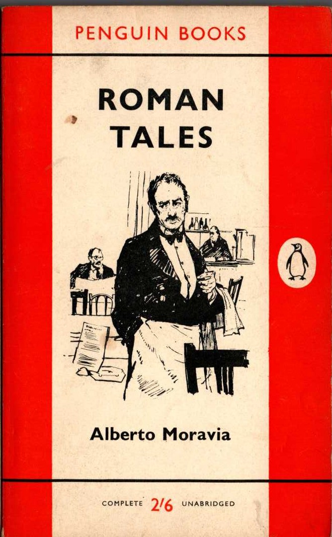 Alberto Moravia  ROMAN TALES front book cover image