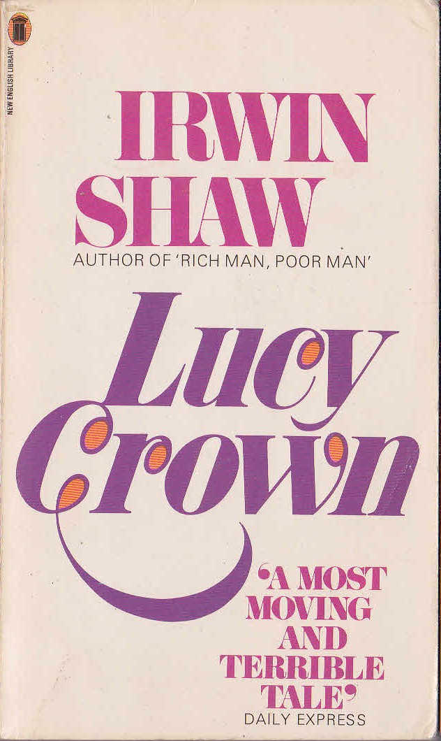 Irwin Shaw  LUCY CROWN front book cover image