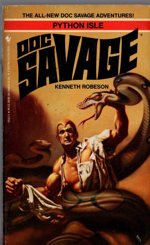 Kenneth Robeson  DOC SAVAGE: PYTHON ISLE front book cover image