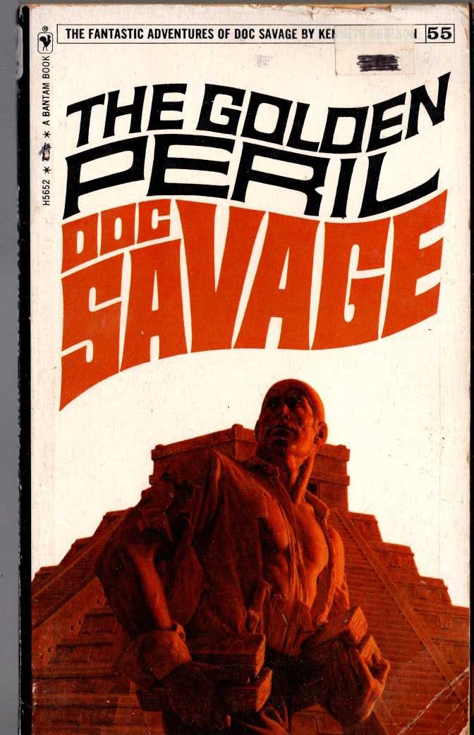 Kenneth Robeson  DOC SAVAGE: THE GOLDEN PERIL front book cover image
