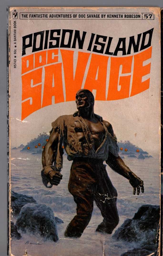 Kenneth Robeson  DOC SAVAGE: POISON ISLAND front book cover image