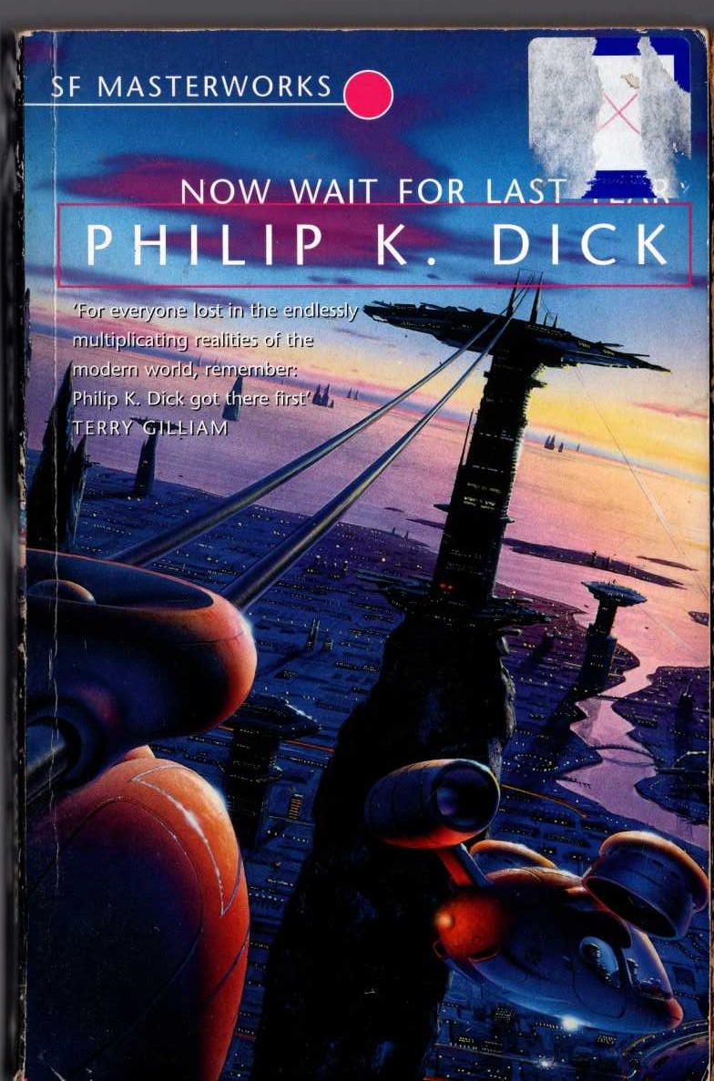 Philip K. Dick  NOW WAIT FOR LAST YEAR front book cover image