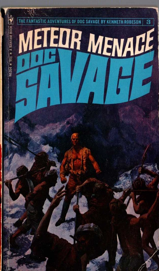 Kenneth Robeson  DOC SAVAGE: METEOR MENACE front book cover image