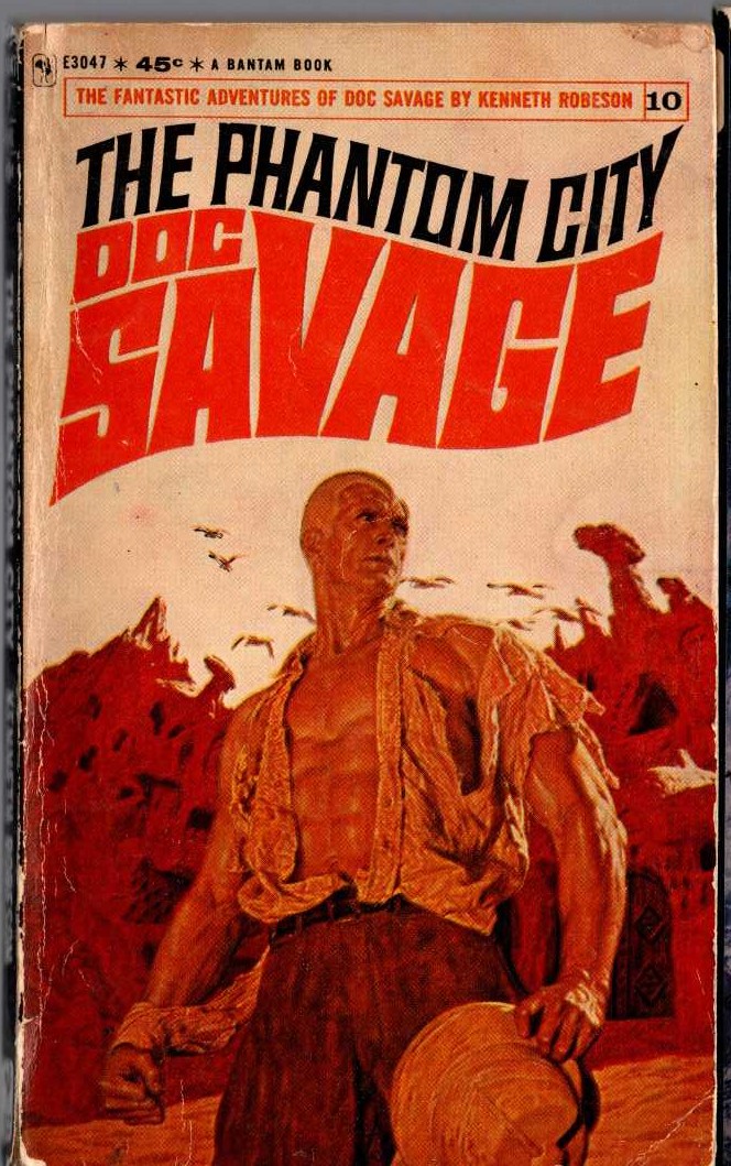 Kenneth Robeson  DOC SAVAGE: THE PHANTOM CITY front book cover image