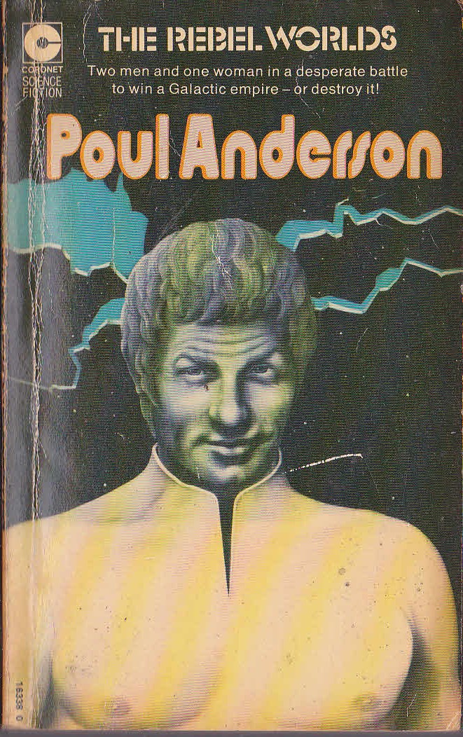 Poul Anderson  THE REBEL WORLDS front book cover image