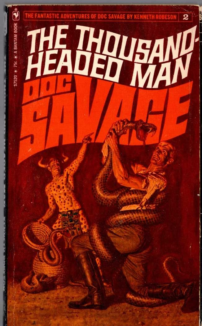 Kenneth Robeson  DOC SAVAGE: THE THOUSAND-HEADED MAN front book cover image