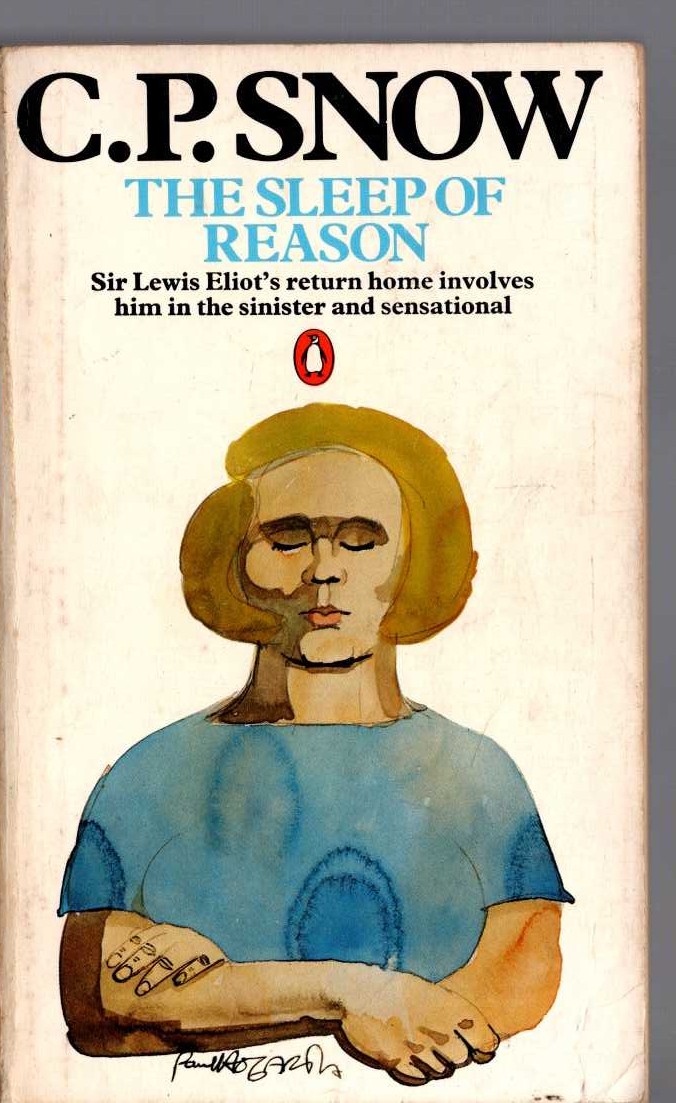 C.P. Snow  THE SLEEP OF REASON front book cover image