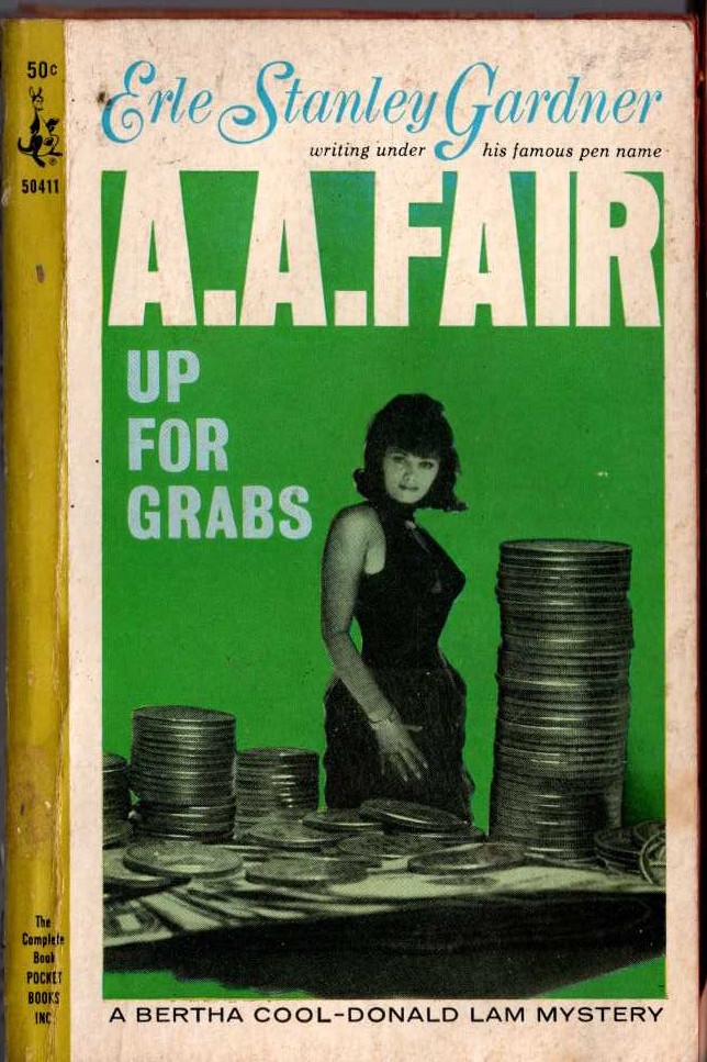 A.A. Fair  UP FOR GRABS front book cover image