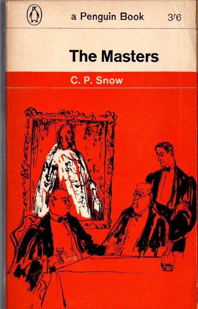 C.P. Snow  THE MASTERS front book cover image