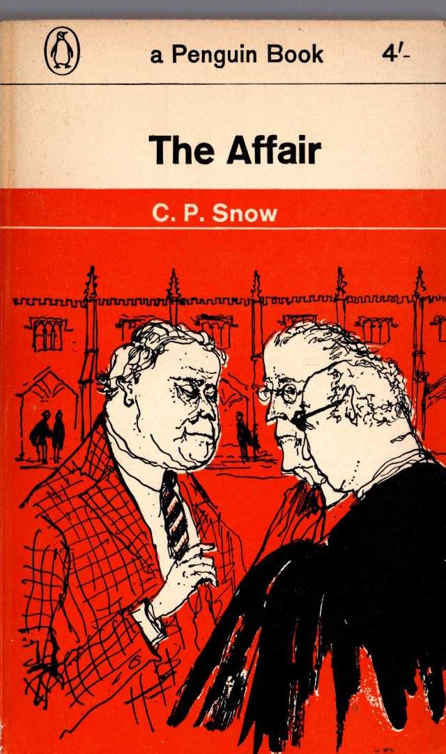 C.P. Snow  THE AFFAIR front book cover image