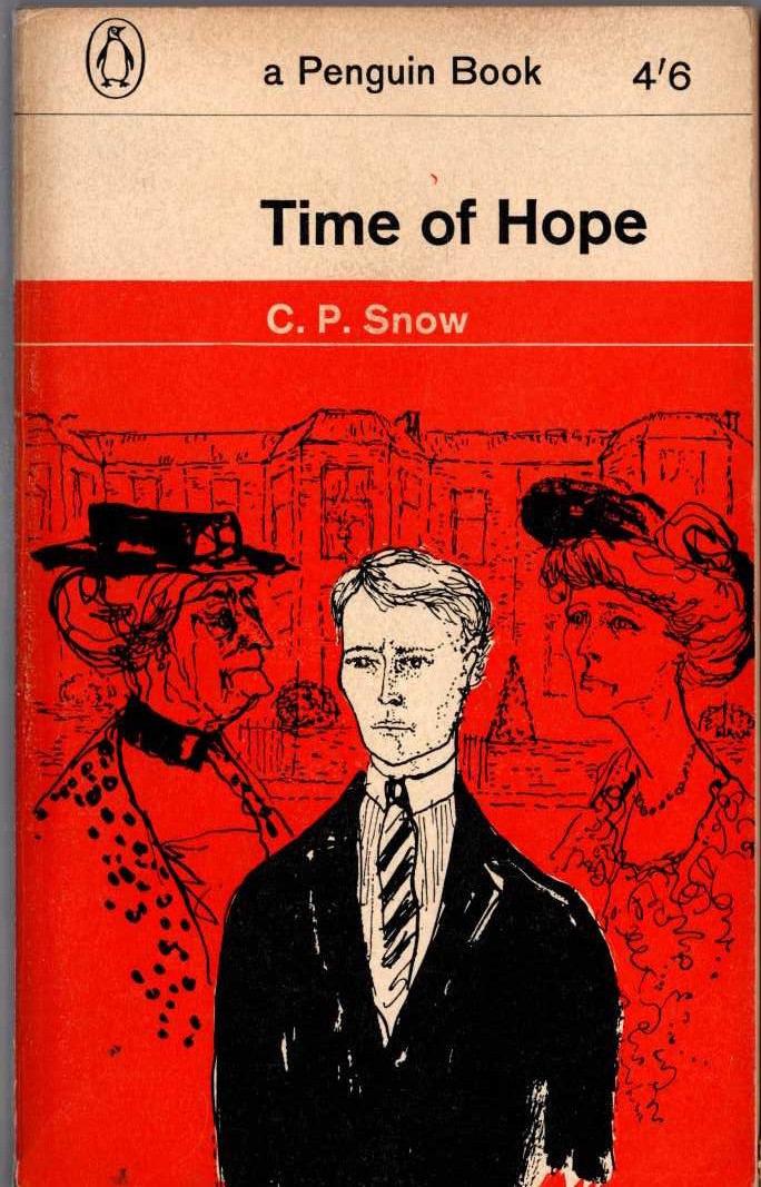 C.P. Snow  TIME OF HOPE front book cover image