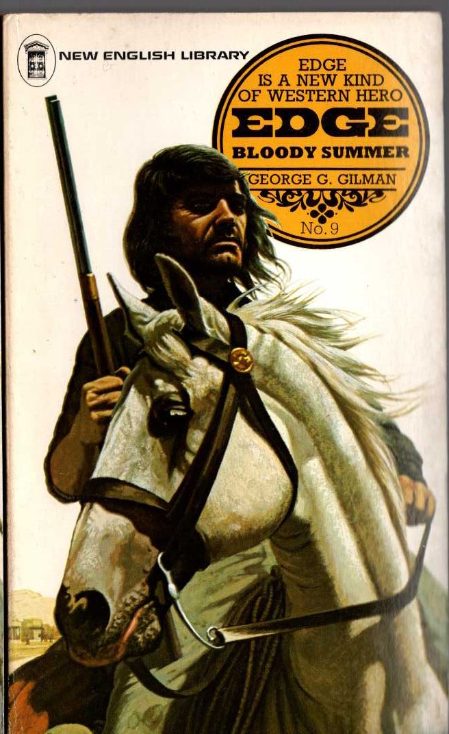 George G. Gilman  EDGE 9: BLOODY SUMMER front book cover image