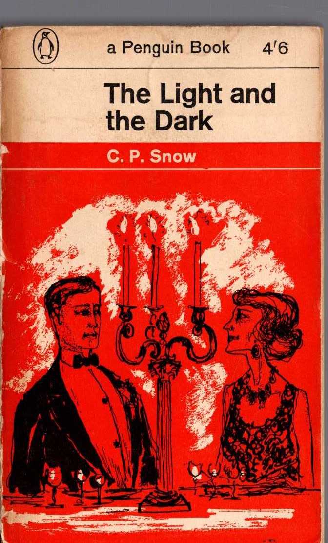 C.P. Snow  THE LIGHT AND THE DARK front book cover image