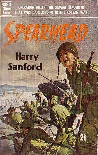 Harry Sanford  SPEARHEAD front book cover image