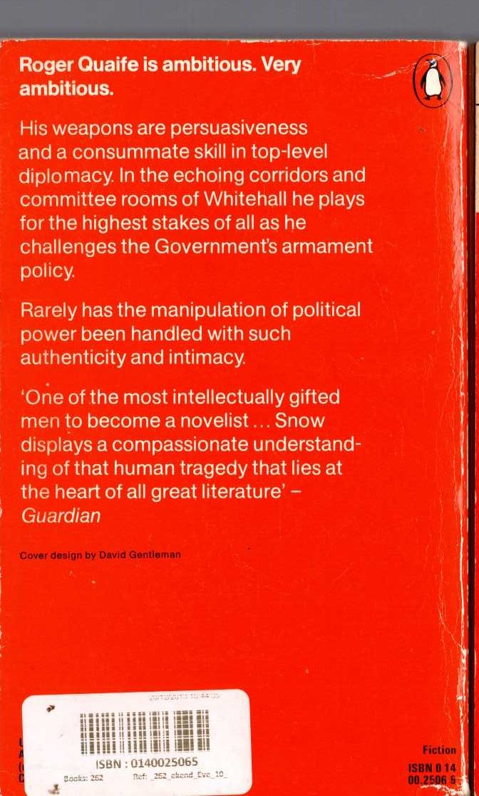 John D. MacDonald  THE QUICK RED FOX magnified rear book cover image