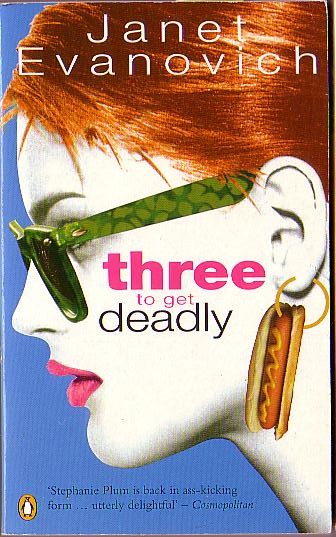 Janet Evanovich  THREE TO GET DEADLY front book cover image