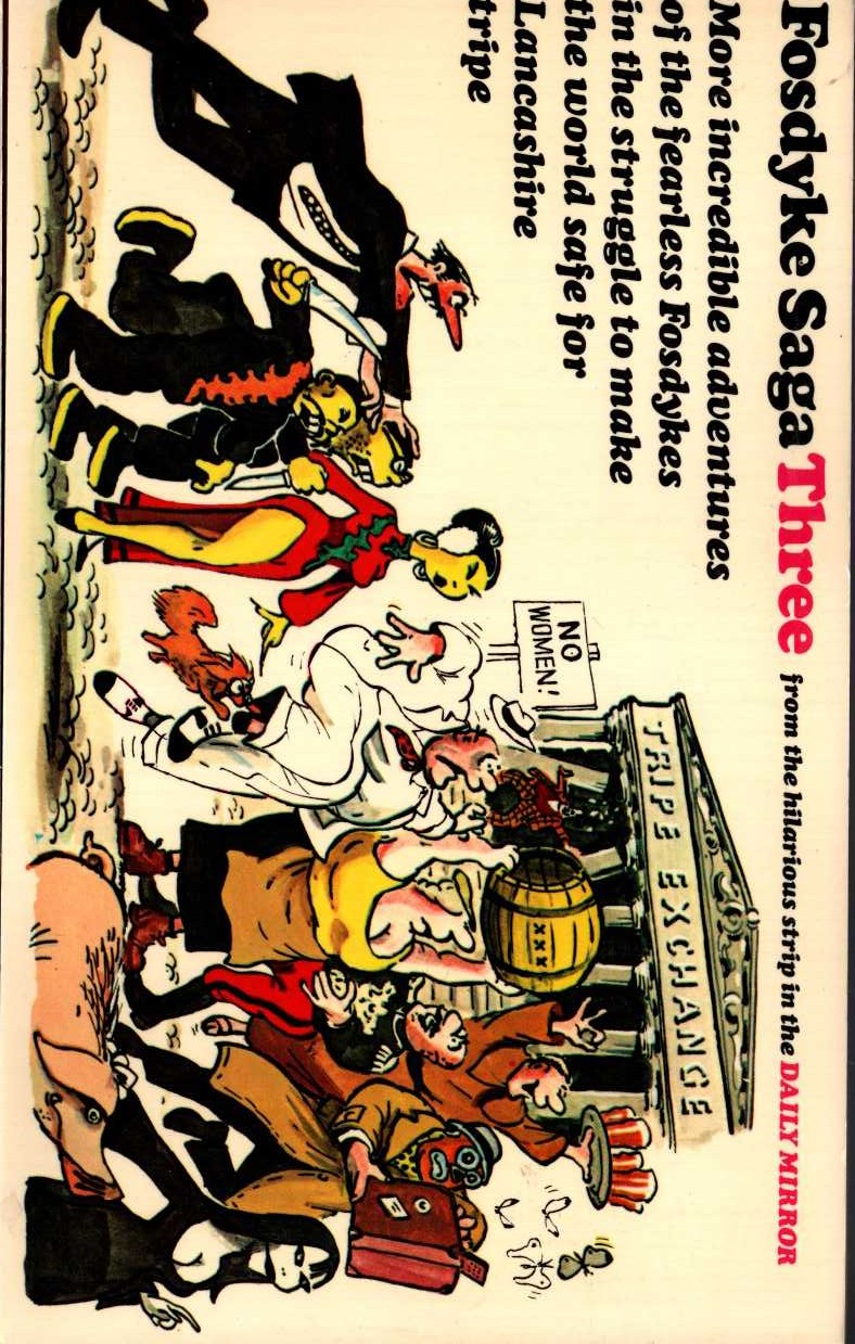 Bill Tidy  FOSDYKE SAGA. Book Three (3) magnified rear book cover image