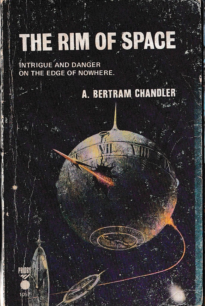 A.Bertram Chandler  THE RIM OF SPACE front book cover image