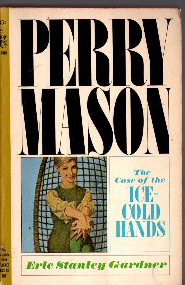 Erle Stanley Gardner  THE CASE OF THE ICE-COLD HANDS front book cover image
