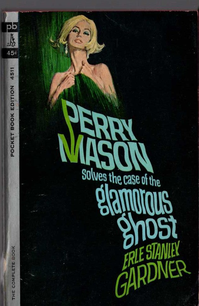 Erle Stanley Gardner  THE CASE OF THE GLAMOROUS GHOST front book cover image