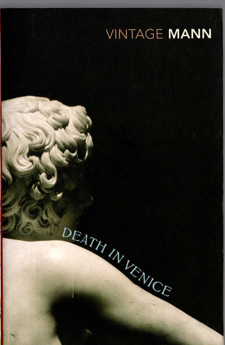 Thomas Mann  DEATH IN VENICE front book cover image