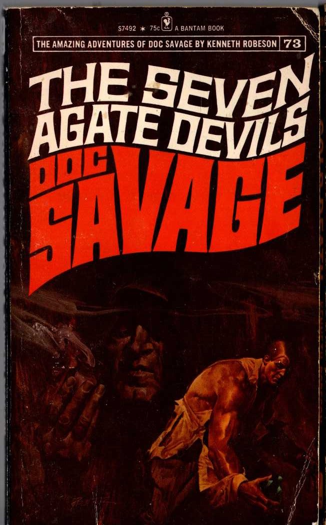 Kenneth Robeson  DOC SAVAGE: THE SEVEN AGATE DEVILS front book cover image