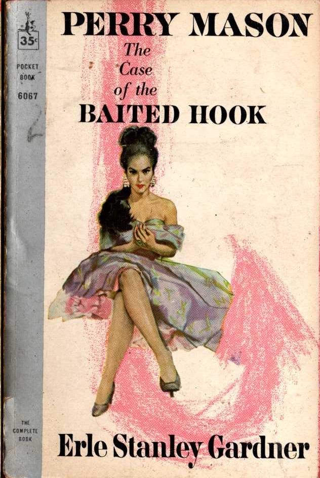 Erle Stanley Gardner  THE CASE OF THE BAITED HOOK front book cover image